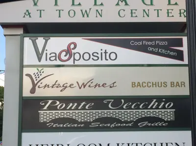 Lightbox Cabinet Signs Photo